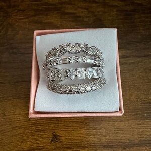 Bomb Party BP - “Frost Kissed in Morning’s Glow” Delicates rings